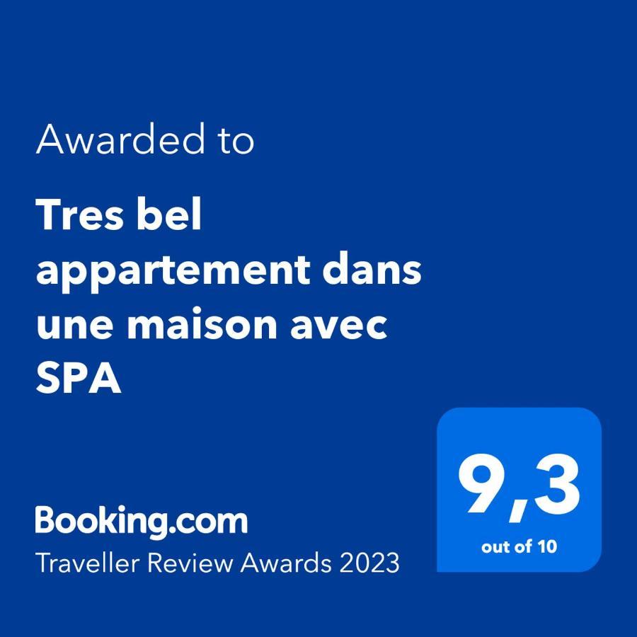 Tres Bel Appartement Dans Une Maison Avec Spa Séez Eksteriør billede